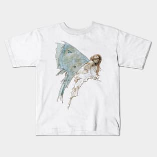 Butterfly Lady Kids T-Shirt